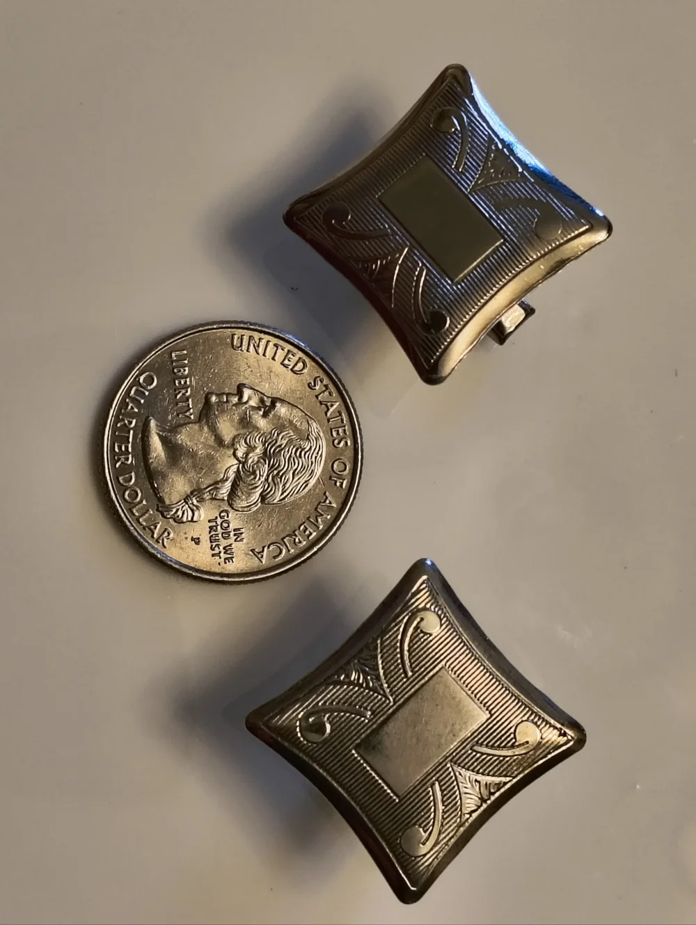 Vintage Engraved Cufflinks